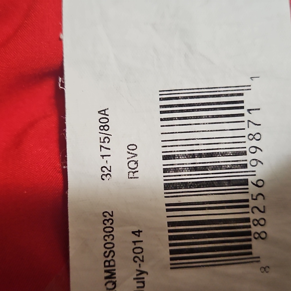 Quiksilver Waterman Red Gray Swim Summer Trunks  Men Size M Pre-Owned Eco Style - Picture 11 of 17